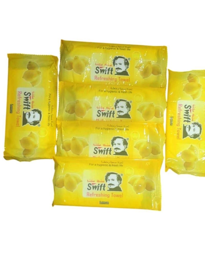 Swift Refreshing Towel Lemon  Kit1×25 Bes - Image 2