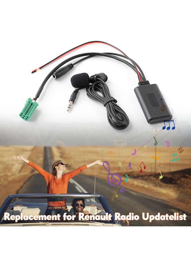 Loquat AUX Audio Bluetooth Adapter With Microphone For Renault - Image 4