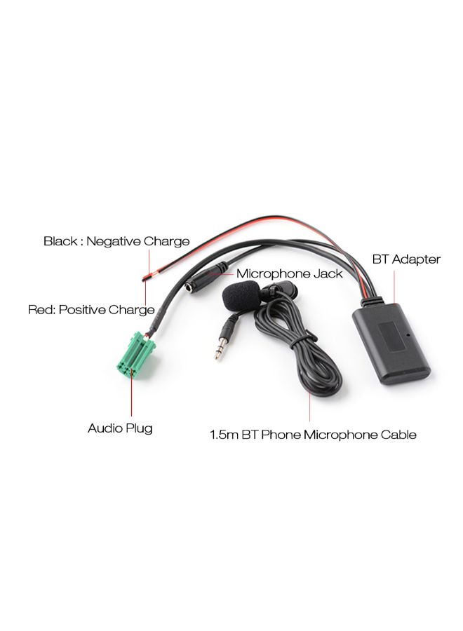Loquat AUX Audio Bluetooth Adapter With Microphone For Renault - Image 2