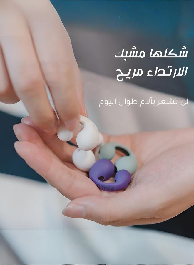 أمبي سماعة رأس بلوتوث لاسلكية فاخرة - تجربة صوت رائعة - Image 5