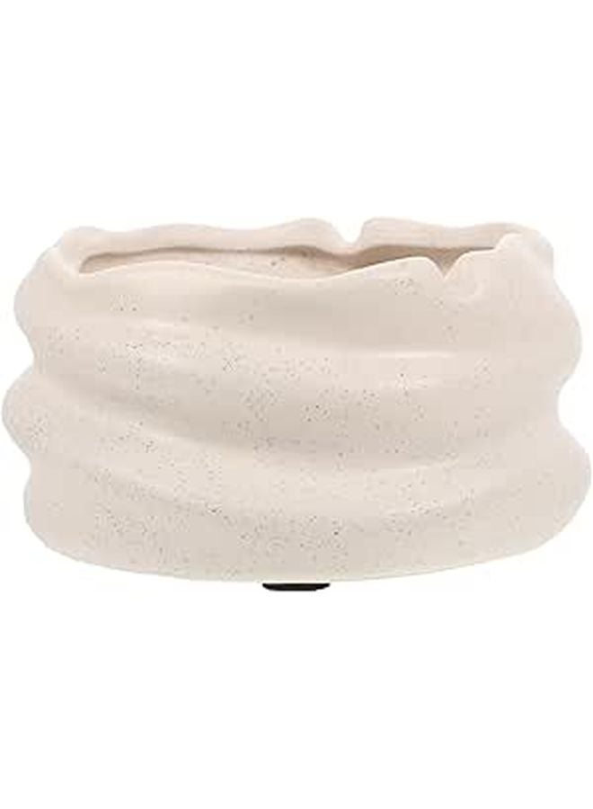 Ceramic Mirror Surface Ink Dot Pattern Ashtray Desktop Ash Holder Unique Smokeless Indoor Use - Image 1