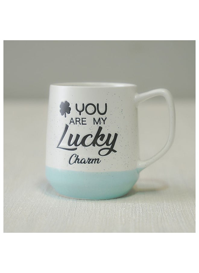 DANUBE HOME - Danube Essential 2 Piece New Bone China Mug Set Blue 535Ml L 8.8 x W 7.4 x H 10.7 Cm - Image 1