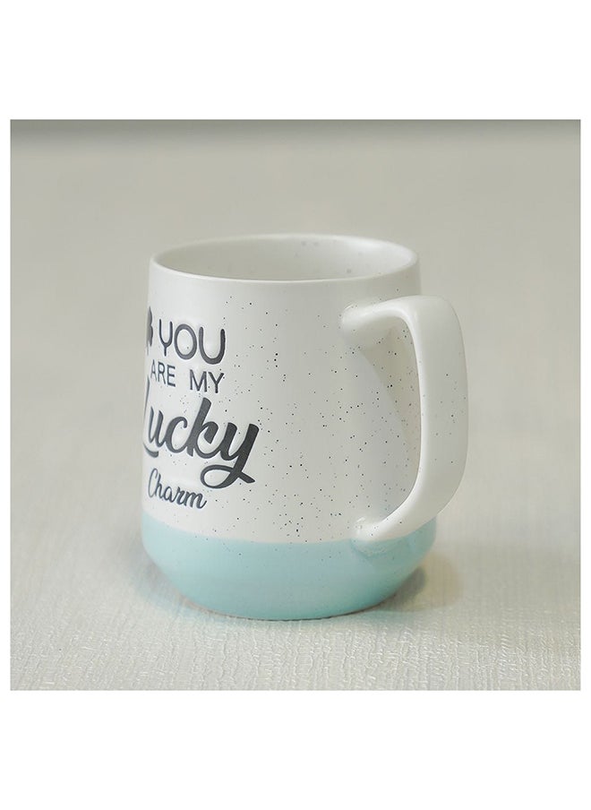 DANUBE HOME - Danube Essential 2 Piece New Bone China Mug Set Blue 535Ml L 8.8 x W 7.4 x H 10.7 Cm - Image 1