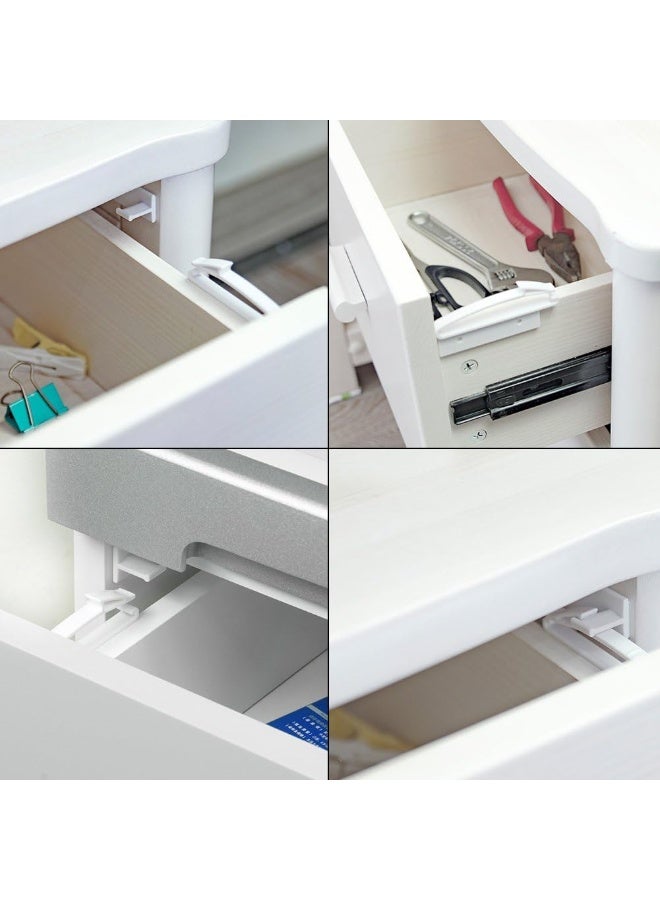 Hztyyier 4-Pack Baby Safety Drawer Lock - Image 3