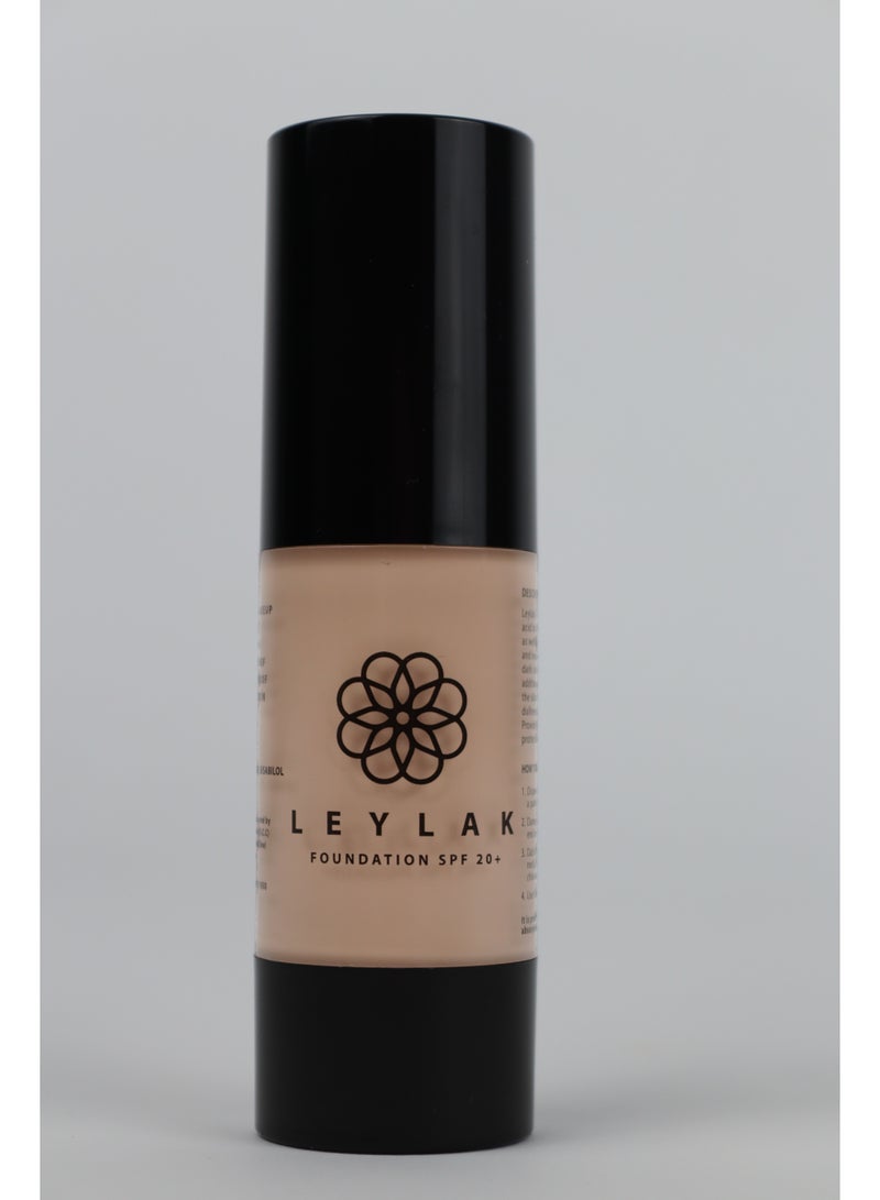 Leylak foundation spf 20+protection(07) 25ml