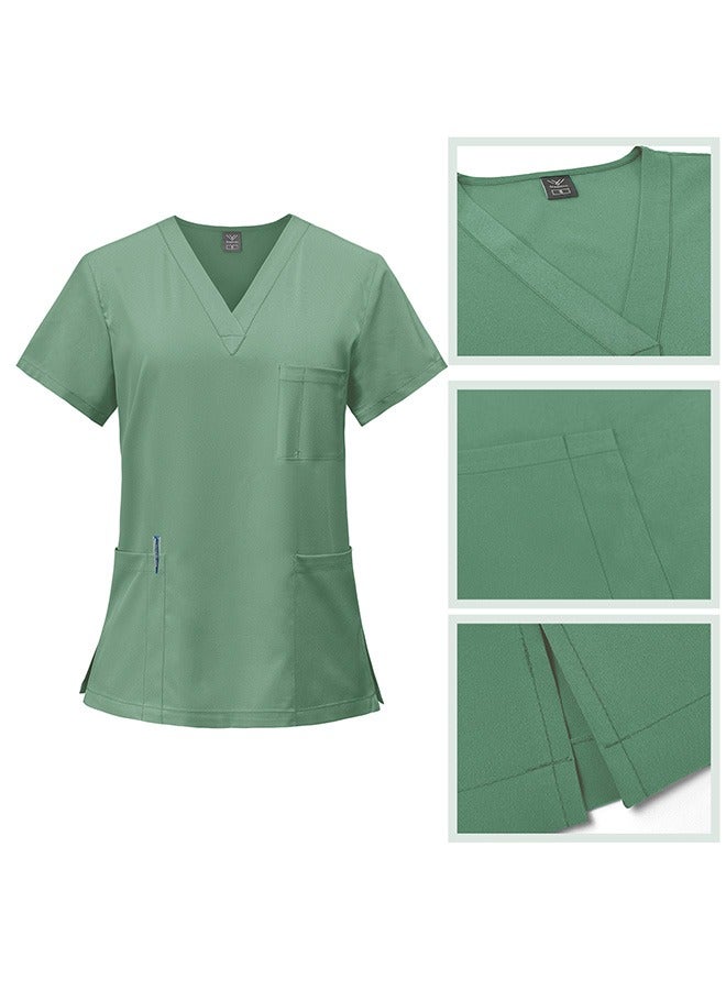 بيوينتي الزي الطبي للرجال والنساء مكون من قميص وبنطلون - Image 2