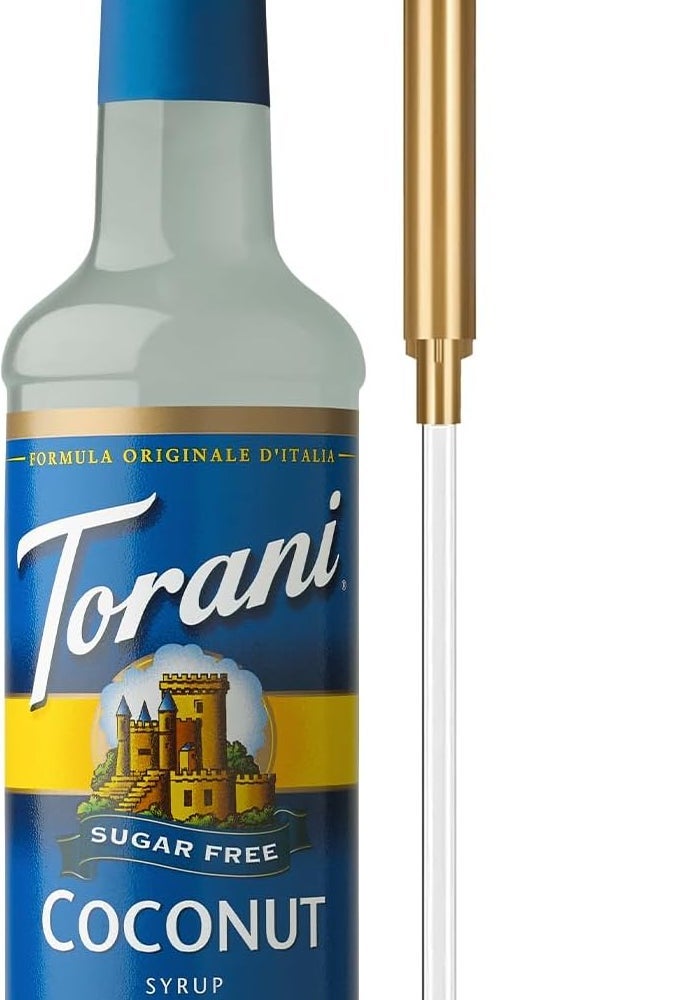 Torani شراب جوز الهند الخالي من السكر من توراني مع مضخة - Image 1