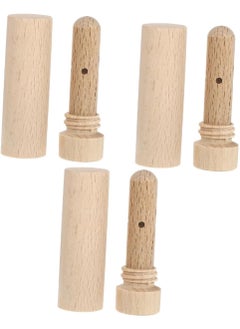 Healifty 3Pcs Essential Oil Fragrance Stick Wooden Essential Oil Nasal Inhalers Wooden Aroma Diffuser Sticks Natural Nasal Inhalers Roller Beech Filling Woman 