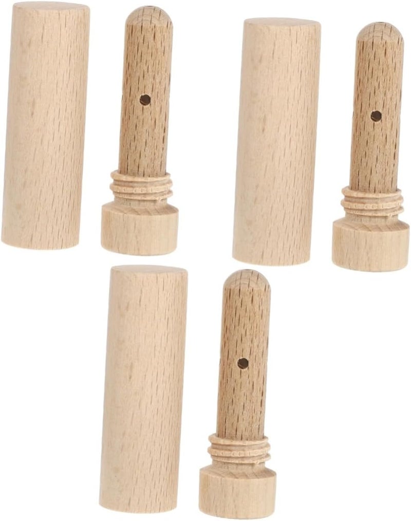Healifty 3Pcs Essential Oil Fragrance Stick Wooden Essential Oil Nasal Inhalers Wooden Aroma Diffuser Sticks Natural Nasal Inhalers Roller Beech Filling Woman 