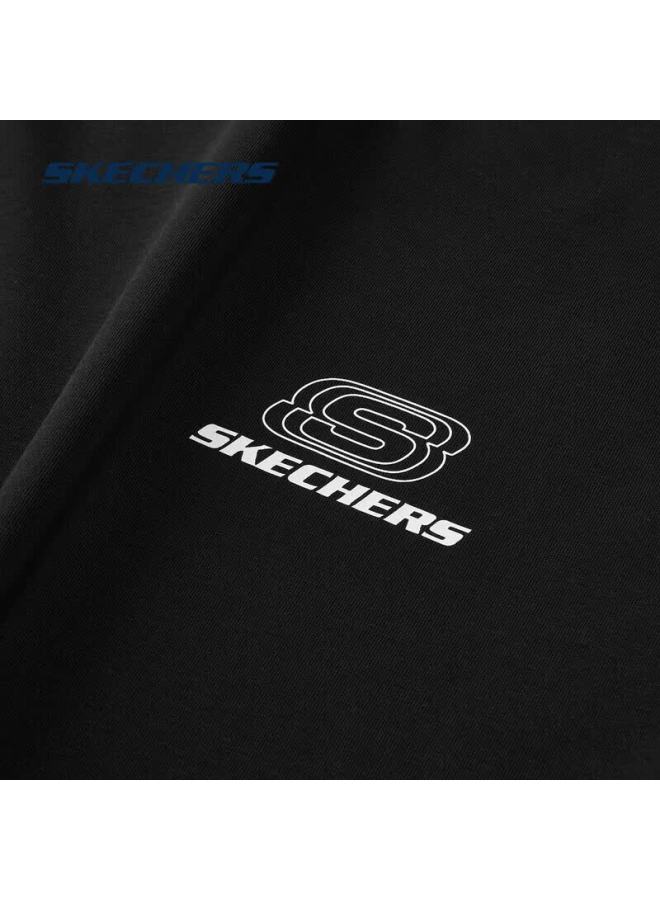 Skechers Summer Uni Couple Colorful Series Breathable Moisture-wicking Quick-dry Cool Short Sleeve T-shirt L224u146 - Image 2