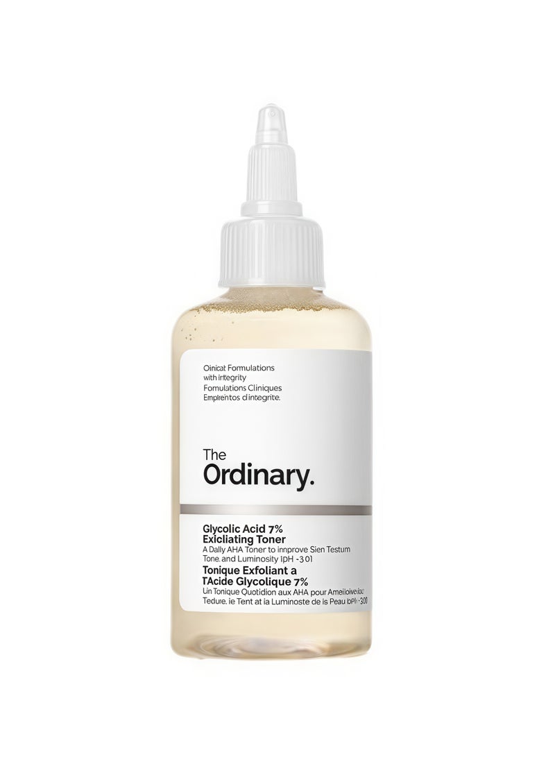 Beauty Bar Glycolic Acid 7% Toning Solution 240ml - Image 1