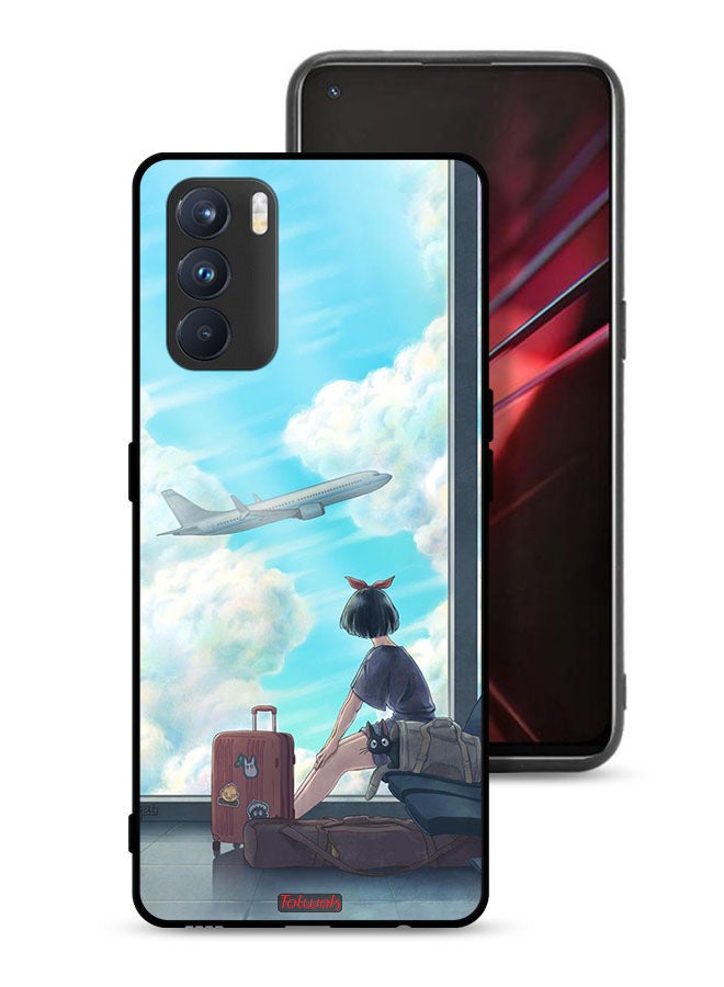 Tolwak Oppo K9 Pro Protective Case Cover Travel Art