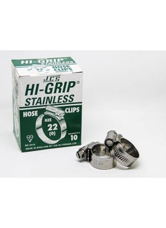 Hi-Grip Hose Clip/Hose Clamps Zinc Plated 40-55Mm(2) To Prevent Leakages From The Hose Connections (Pack Of 10Pcs) (1)