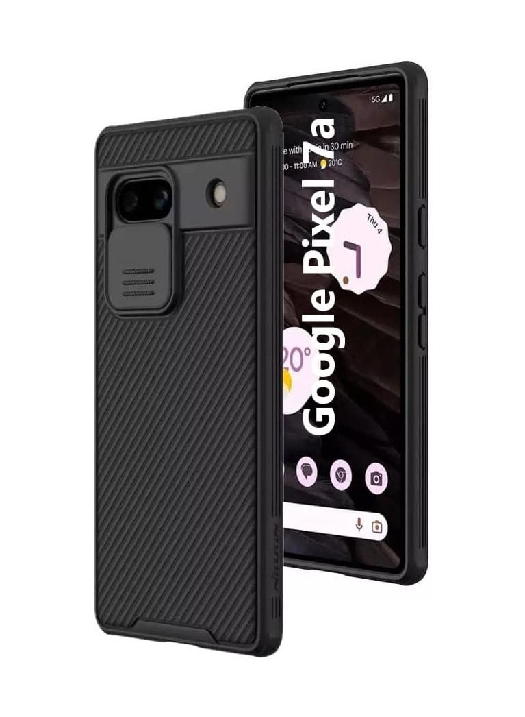 Nillkin Case for Google Pixel 7a Case Cover, CamShield case Protective Cover with Camera Protector Hard PC Ultra Thin Anti-Scratch Phone Case For Google Pixel 7A Black (CamShield Case) - Image 1