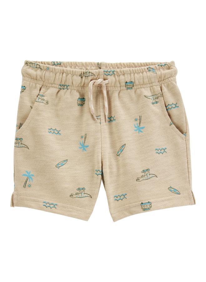 carter's Toddler Printed Drawstring Shorts - Image 1