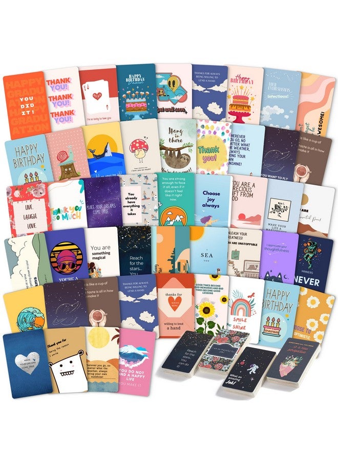 مستر. بين - بطاقات تشجيعية، 100 قطعة، بطاقات ملهمة، بطاقات تحفيزية، بطاقات ملاحظات ملهمة، بطاقات اقتباسات تحفيزية، بطاقات لطف، بطاقات اقتباسات ملهمة، بطاقات إلهام - Image 1