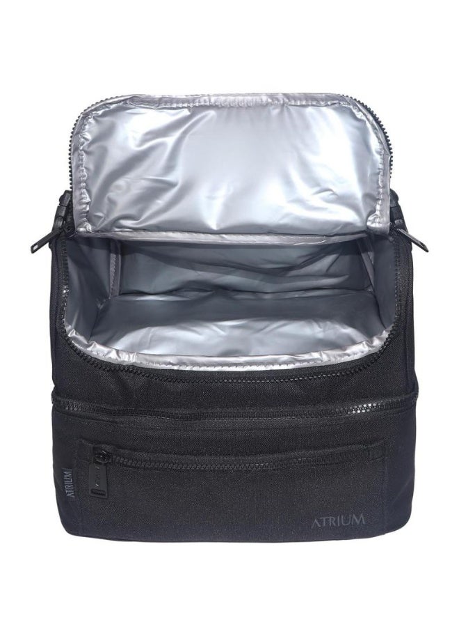 Atrium Lunch Bag Front Pocket Top Storage Design Black - Image 3