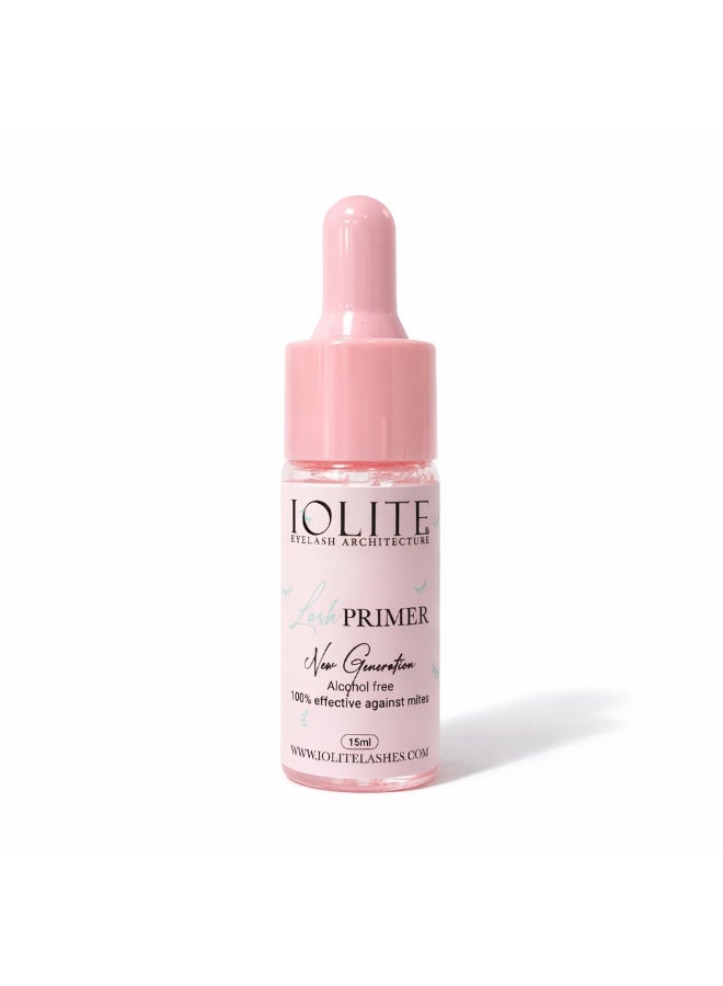 Iolite Lash Primer 15ml – Professional Eyelash Extension Primer & Lash Pre-Treatment Solution | Enhances Retention, Strengthens Glue Adhesion, Controls Oily Lashes & Improves Lash Bonding Performance - Image 3