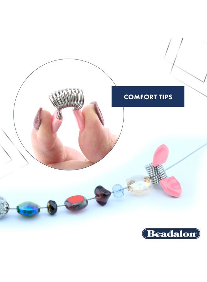 Beadalon Bead Stopper, Combo Pack, 4 Small, 4 Large, 8 pc - Image 5