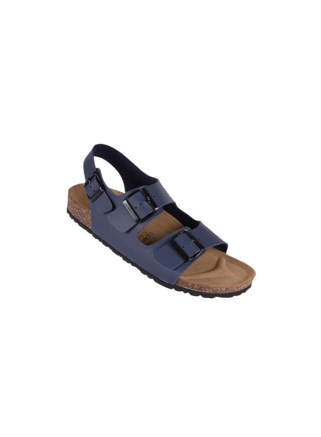 BiOCHIC Biochic Mens Back Strap Sandal 012-398 1810-Blue  - Image 1