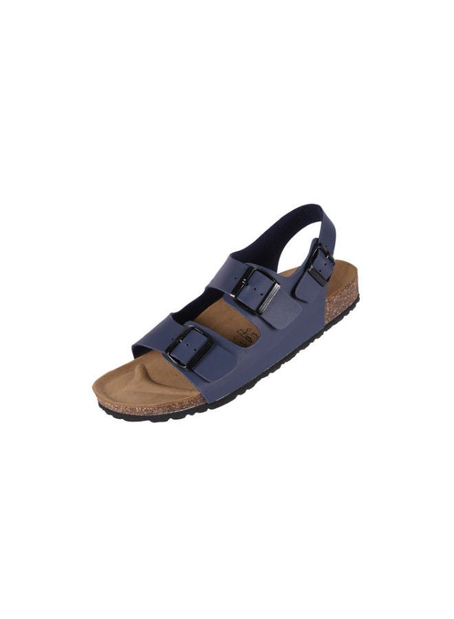 BiOCHIC Biochic Mens Back Strap Sandal 012-398 1810-Blue  - Image 3