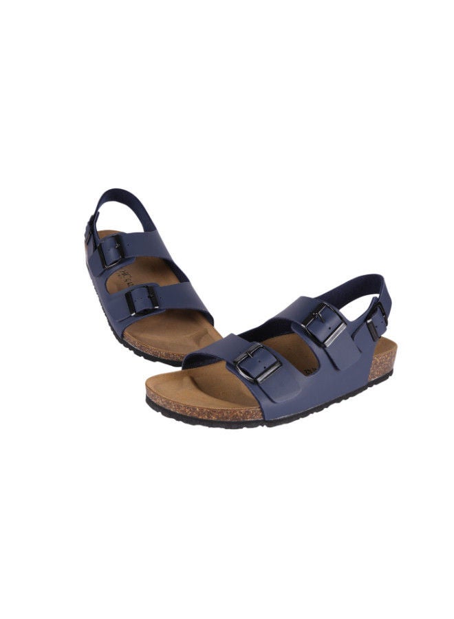 BiOCHIC Biochic Mens Back Strap Sandal 012-398 1810-Blue  - Image 2