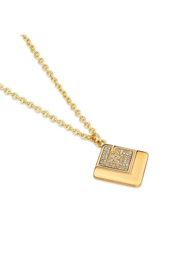 Guy Laroche Grace Gold Plated Pendant Necklace for Women