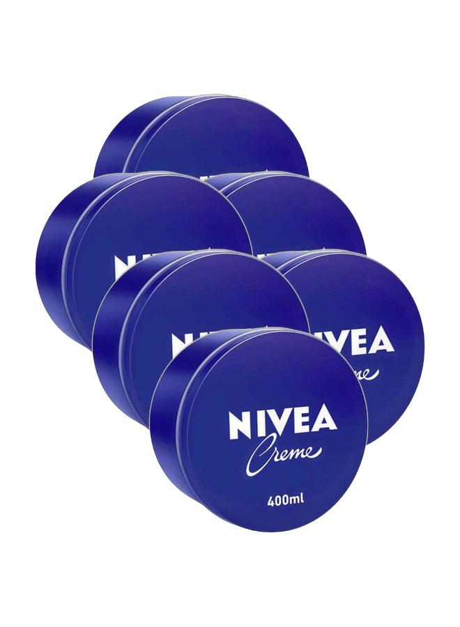 Nivea Creme Universal All Purpose Moisturizing Cream Tin 400ml Bundle  6 pieces - Image 1