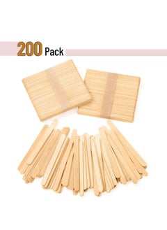 Mr. Pen Popsicle Stick Craft Sticks 4.5 Inch 200 Pack Wax Sticks Popsicle Stick Crafts For Kids Wood Sticks Wooden Sticks For Crafts Sticks For Crafting Ice Cream Sticks Wood Craft Sticks  - Image 2