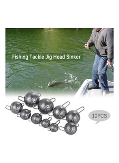 NIBEMINENT 10-Piece Fishing Tackle Jig Head Sinker 2/4/6/8/12grams  - Image 5