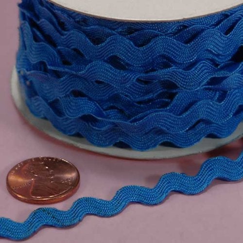 Paper Mart Turquoise Ric Rac Trim, 5mm X 22Yd - Image 1