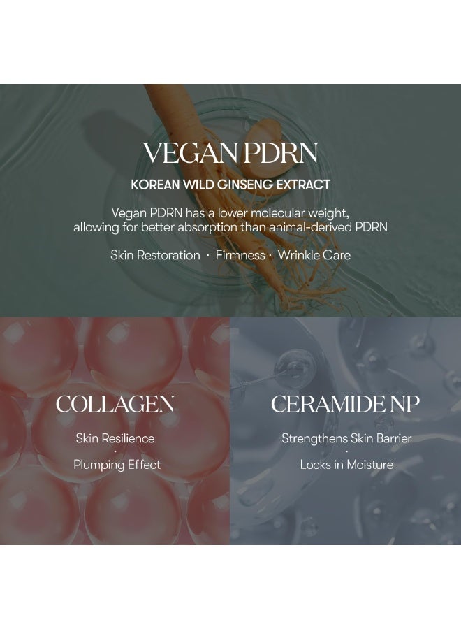 KOEC PDRN Essence Stick Balm, PDRN Collagen Multi Wrinkle Stick, All-in-One Eye & Neck Treatment, Glow Makeup Base & Face Treatment Balm, Plumping, Fine Lines (0.33 oz.) - Image 3