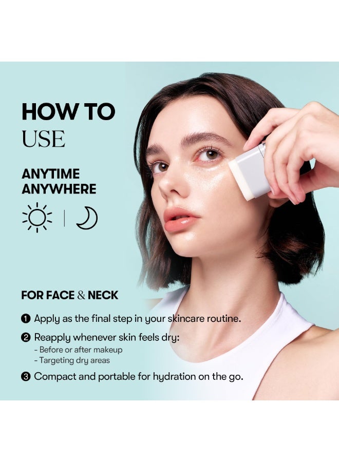 KOEC PDRN Essence Stick Balm, PDRN Collagen Multi Wrinkle Stick, All-in-One Eye & Neck Treatment, Glow Makeup Base & Face Treatment Balm, Plumping, Fine Lines (0.33 oz.) - Image 5