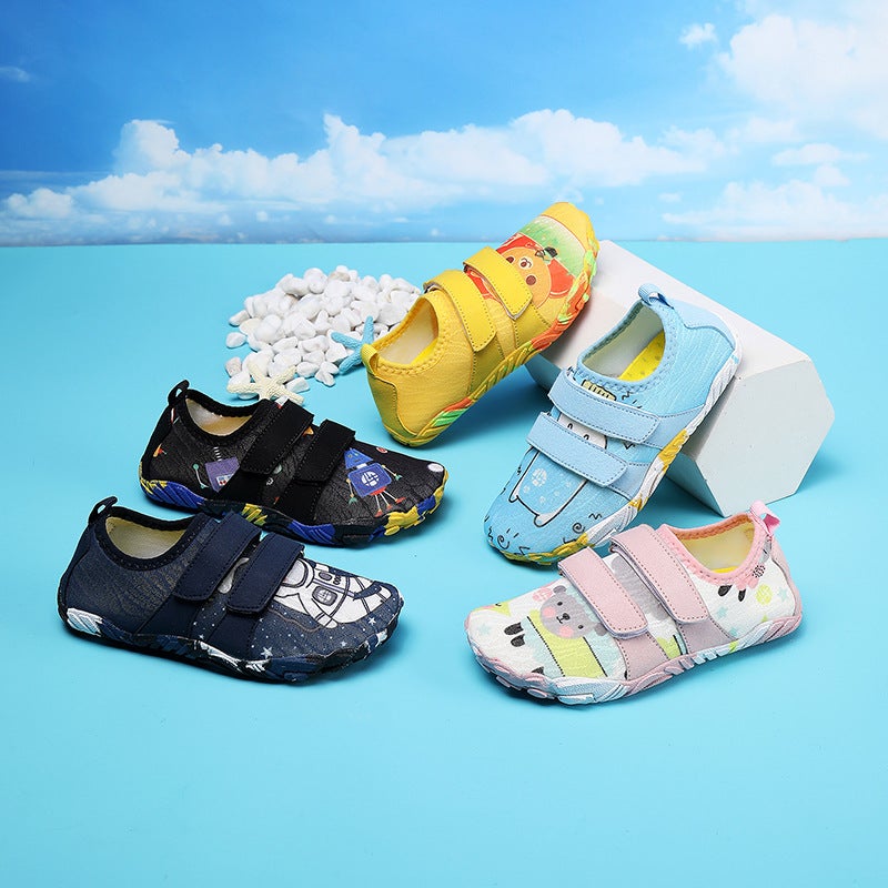Children''s Beach Shoes, Non-Slip Swimming Shoes, Quick-Dry Water Shoes, Diving Shoes for Boys and Girls, Cut-Resistant Barefoot Shoes - Image 5