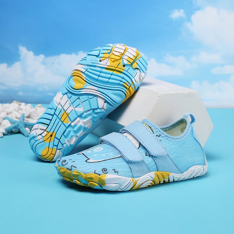 Children''s Beach Shoes, Non-Slip Swimming Shoes, Quick-Dry Water Shoes, Diving Shoes for Boys and Girls, Cut-Resistant Barefoot Shoes - Image 2