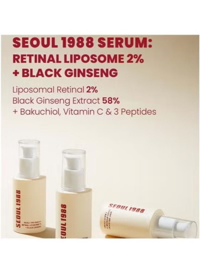 SEOUL 1988 Multi-Rejuvenating Skincare Set - Essence + Lotion + Cream + Eye Cream, Anti-Wrinkle, Brightening and Anti-Aging Skincare Set - Image 2