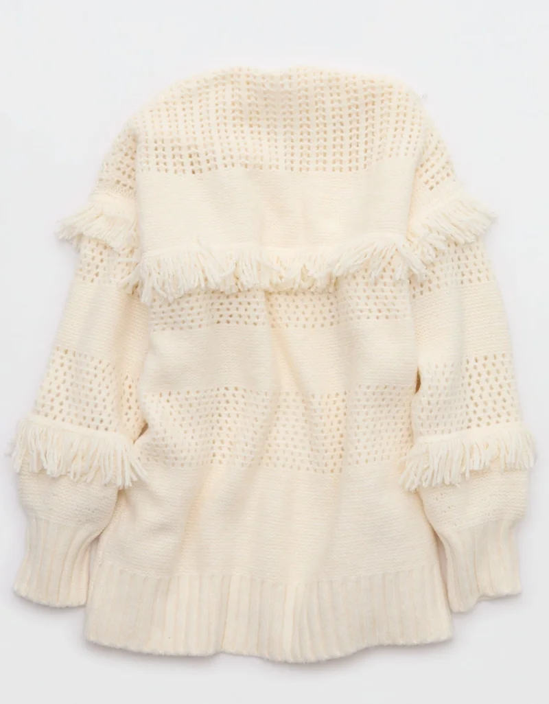 Aerie  Aerie Fringe Cardigan for Women | Best Price UAE