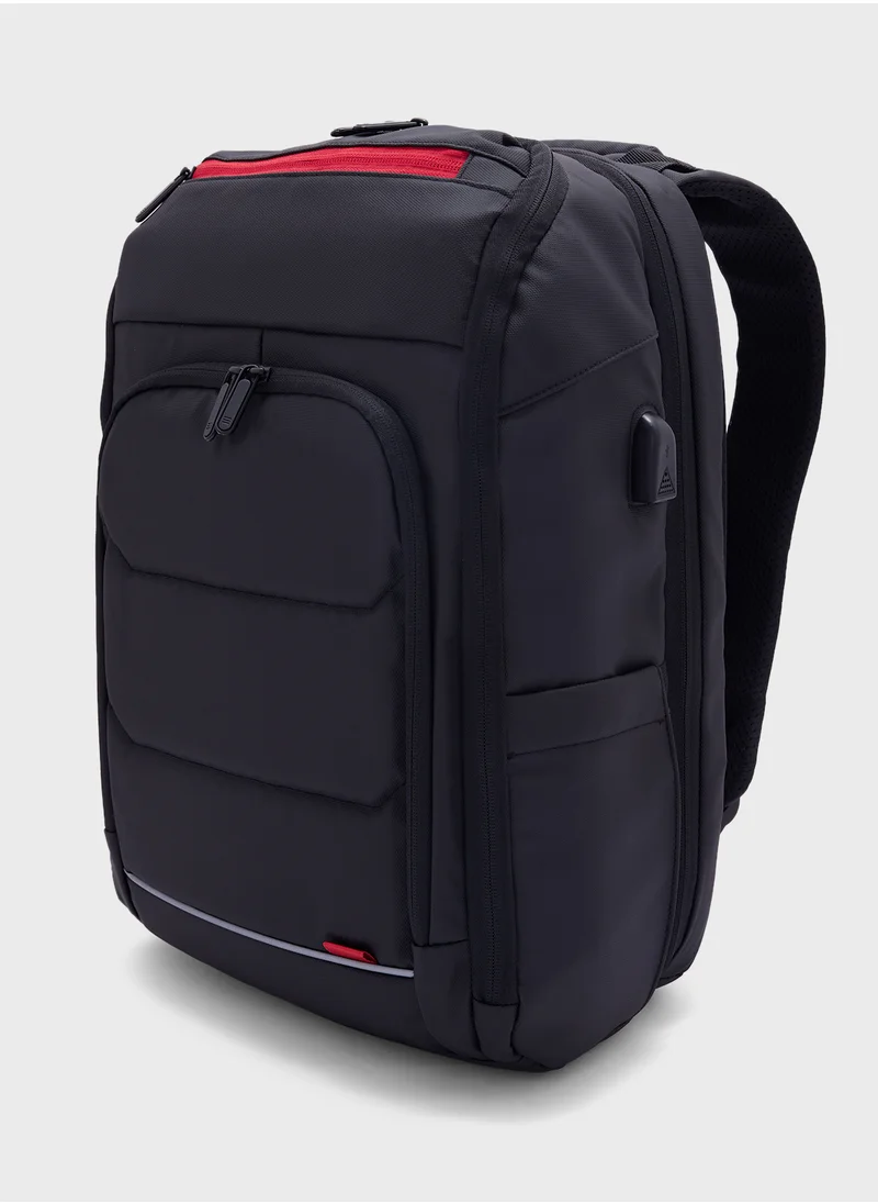 Robert Wood Premium Padded Multi Compartment Laptop Backpack