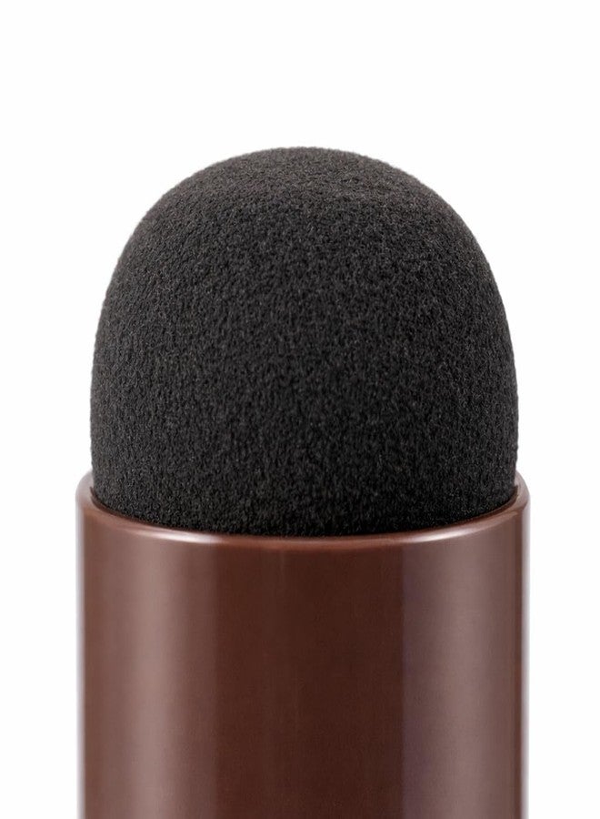 Red Champion Hairline Touch-Up Powder Stick Instant Hair Root Cover Powder with Sponge Applicator Temporary Hairline Shading for Men & Women Black Pack of - Image 3