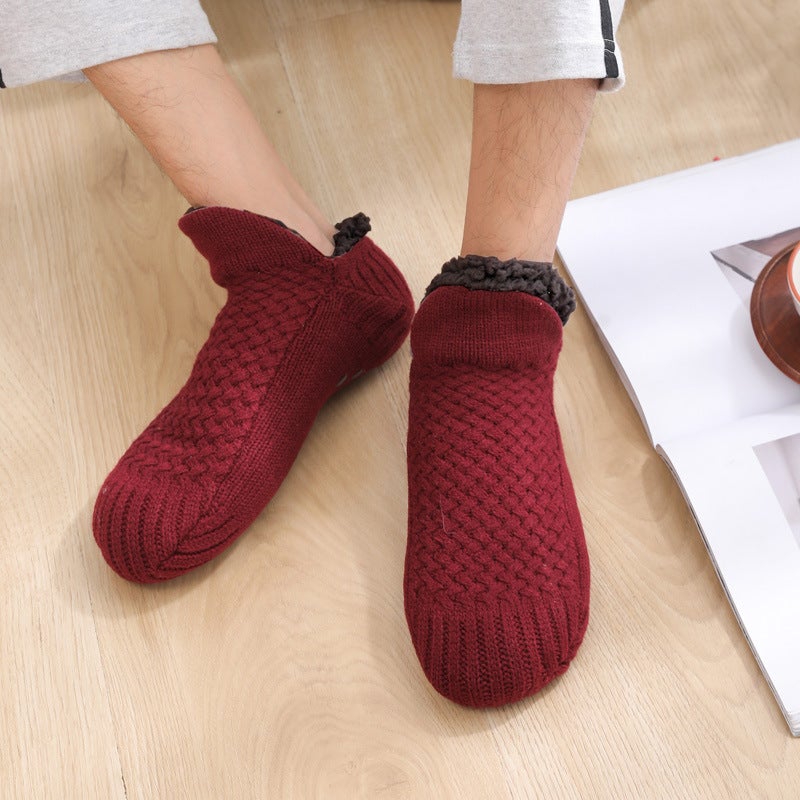 Socks Fleece-Lined Thickened Floor Socks Adult Women'S Floor Socks Indoor Soft Bottom Socks Home Winter Socks - Image 5