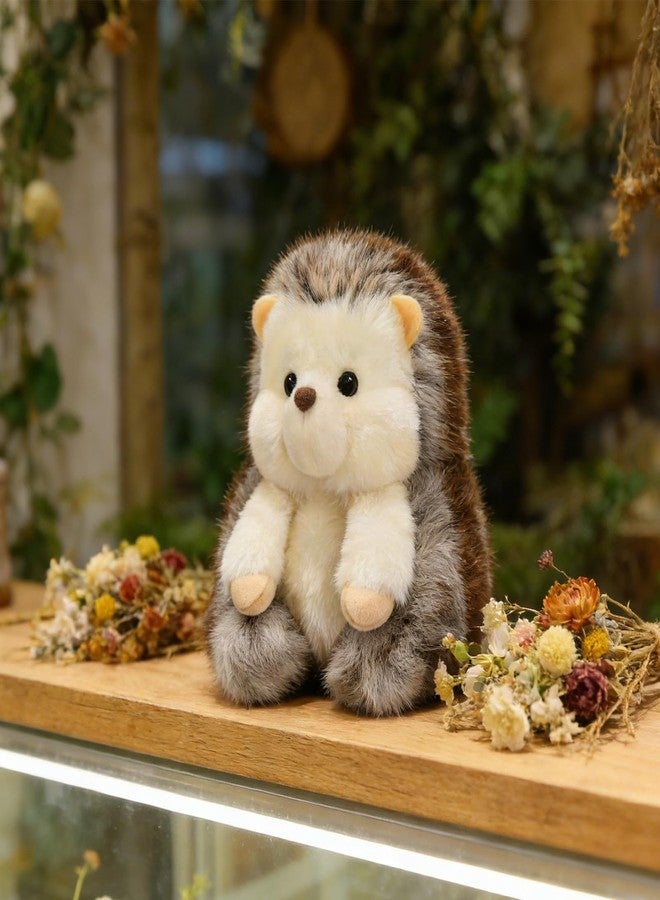Ditucu Hand Sized Hedgehog Stuffed Animals Cute Soft Plush Doll Small Plushies Toys Gifts for Kids Grey 6 inch - Image 4