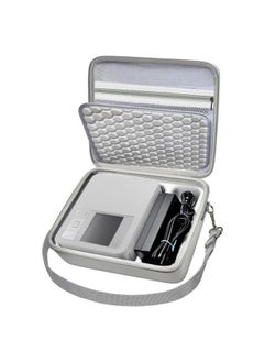 ALKOO Case Compatible with Canon SELPHY CP1500/CP1300/ CP1200 Wireless Compact Photo Printer and Color Ink and Paper Set/Battery- Organizer Storage Bag Only (White)  - Image 1