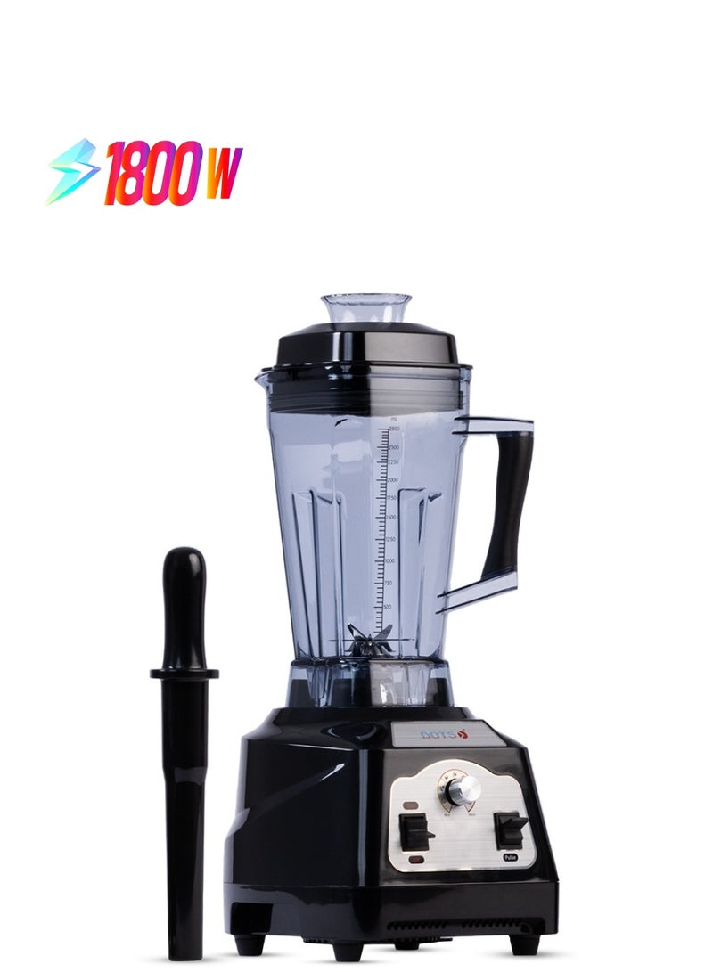 دوتس خلاط كهربائي تجاري 1800 واط، 2.8 لتر، سرعات متعددة، شفرات ستانلس استيل - BLD-PW03 - Image 1