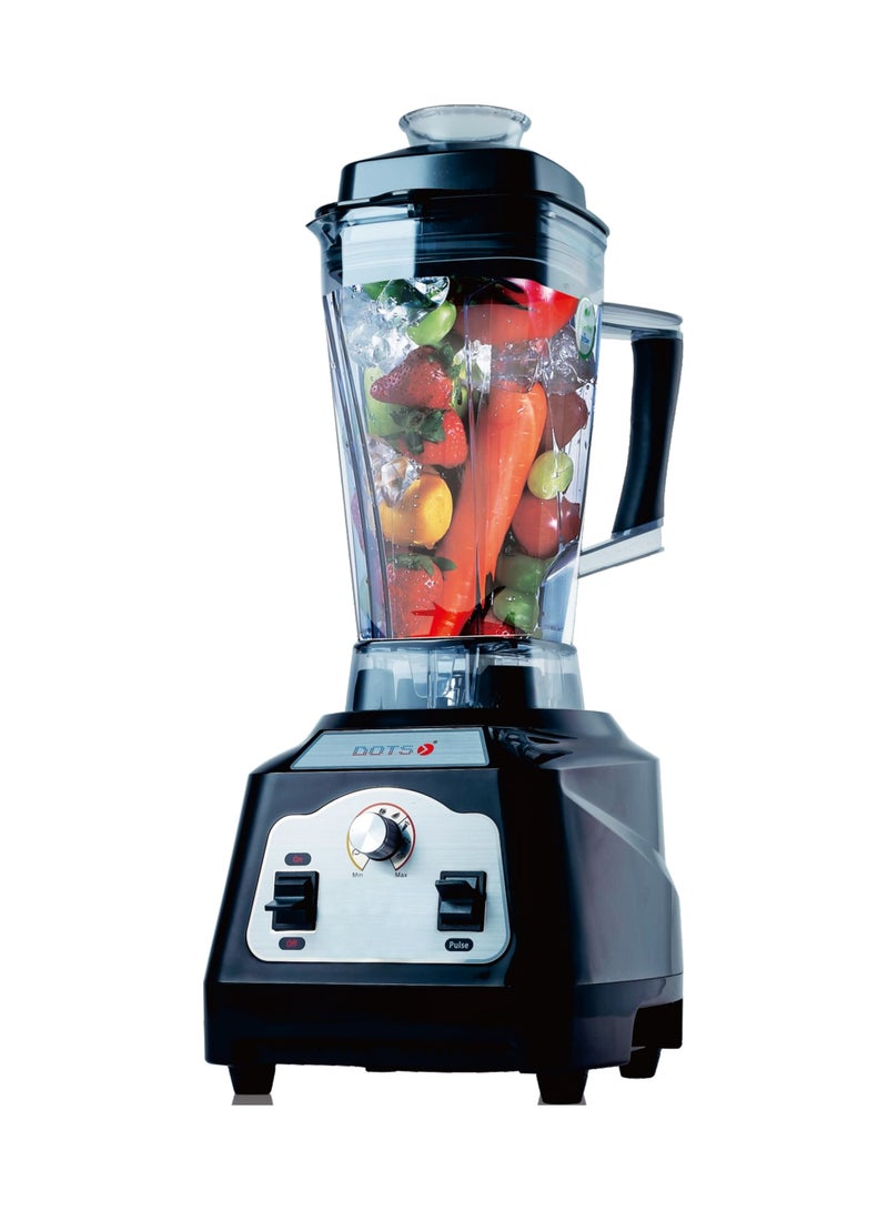 دوتس خلاط كهربائي تجاري 1800 واط، 2.8 لتر، سرعات متعددة، شفرات ستانلس استيل - BLD-PW03 - Image 2