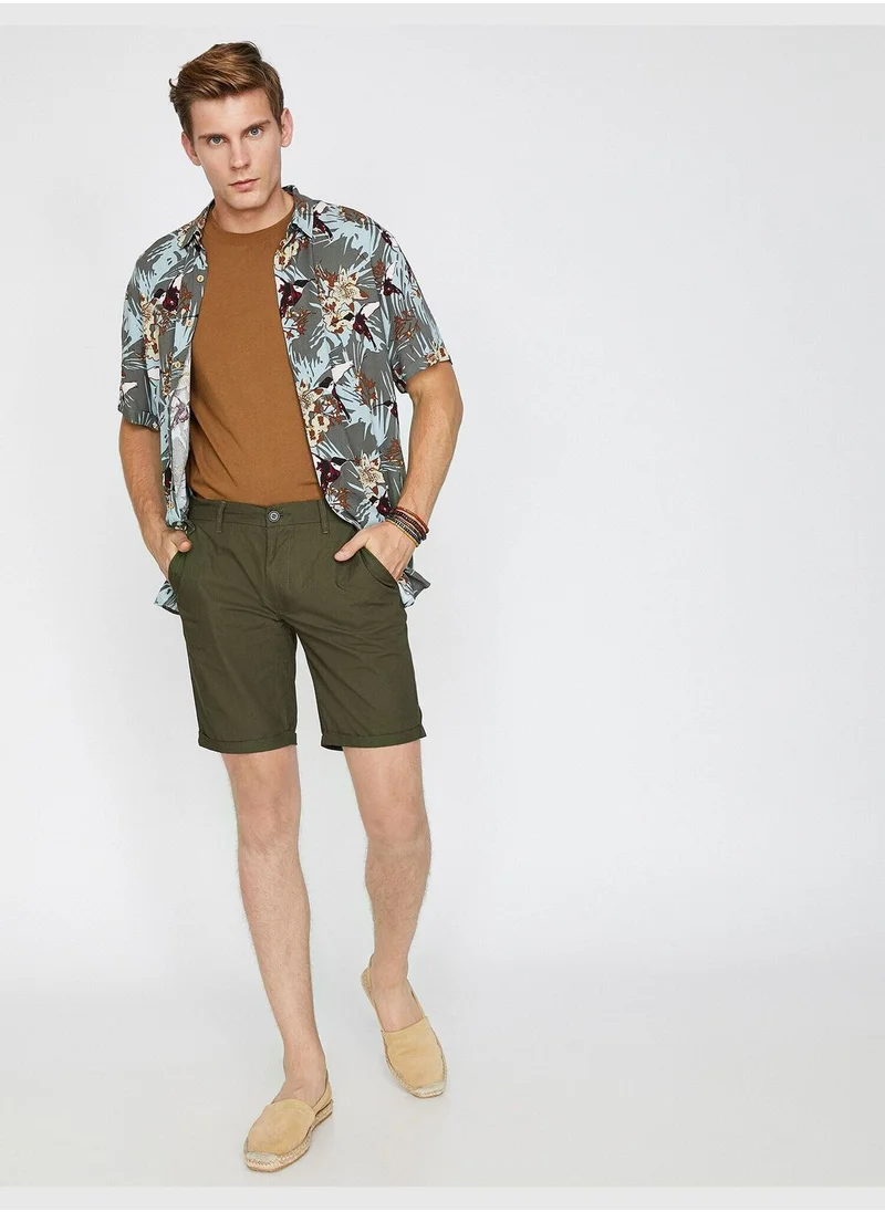 KOTON Pocket Detailed Shorts