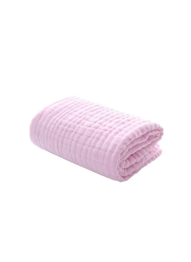 أنفي بيبي Organic 6 layered Muslin Bath Towel Pink