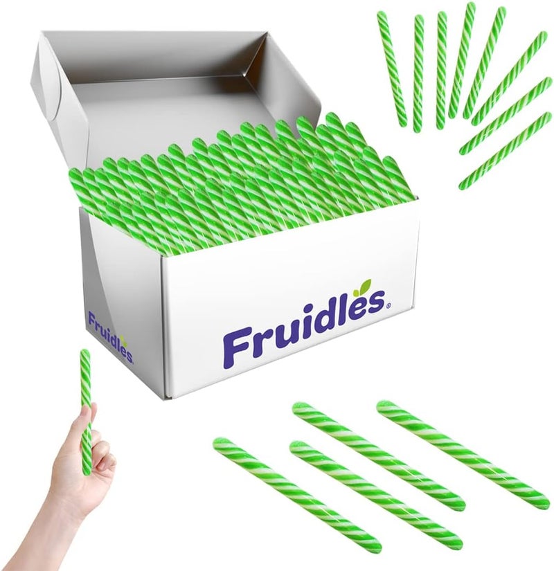 Fruidles St. Patrick's Swirl Candy Cane Sticks - Image 1
