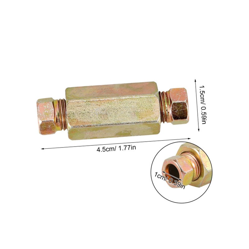 Brake Line Fitting Internal Thread Connector Compression Tube Joint Compact Design - Image 3