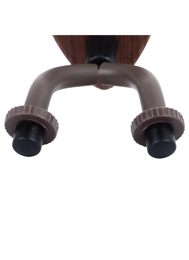 Thoraya - Guitar Neck Hanger Wall Mount Hook Stand with Wooden Base String Instrument Holder for Bass Banjo Violin Regular Type - Image 1