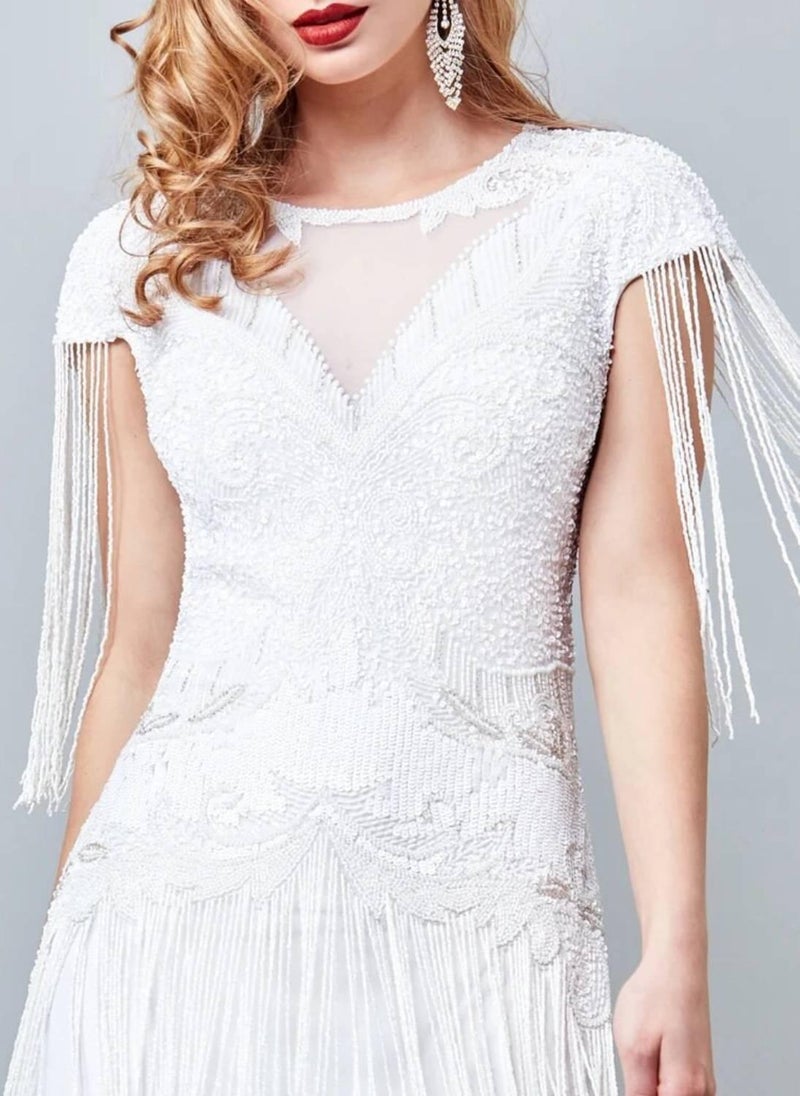 GATSBYLADY LONDON Sybill Fringe Dress  - Image 3